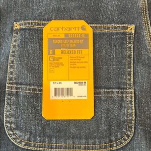 Carhartt Blue Relaxed Denim Jeans